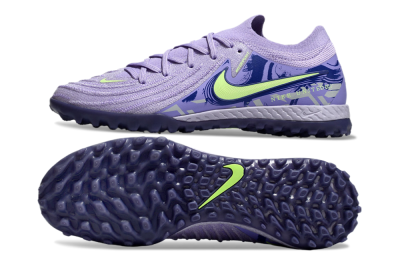 Nike Phantom GX 2 Elite TF Low-Tops Football Shoes - Purple/Yellow/White