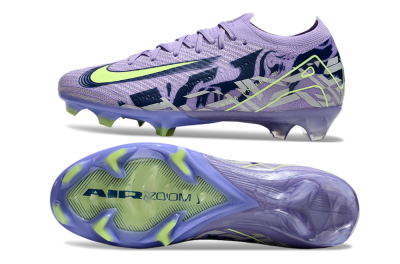Nike Air Zoom Mercurial Vapor 16 Elite FG Low-Tops Football Boots - Purple/Yellow/White