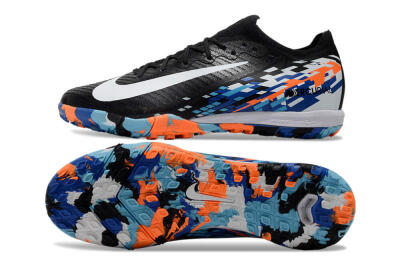 Nike Air Zoom Mercurial Vapor 16 Elite TF Low-Tops Football Shoes - Black/Blue/Orange
