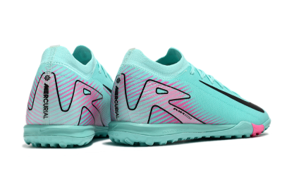 Nike Air Zoom Mercurial Vapor 16 Elite TF Low-Tops Football Shoes - Green/Pink/Black
