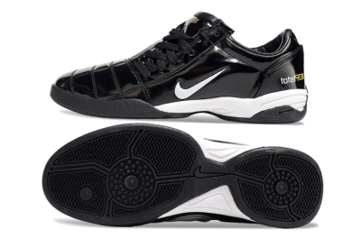 Nike Total 90 II IC Low-Tops Football Shoes - Black/White