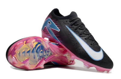 Nike Air Zoom Mercurial Vapor 16 Elite FG Low-Tops Football Boots - Black/Blue/White/Pink