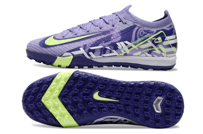Nike Air Zoom Mercurial Vapor 16 Elite TF Low-Tops Football Shoes - Purple/Yellow/White