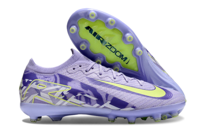 Nike Air Zoom Mercurial Vapor 16 Elite AG Low-Tops Football Boots - Purple/Yellow/Blue