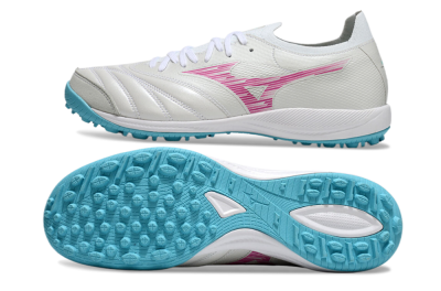 Mizuno Morelia Neo Sala M8 TF Low-Tops Football Shoes - Beige/Pink/Grey