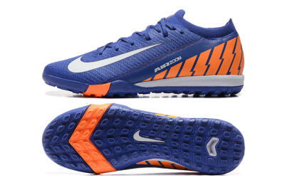 Nike Air Zoom Mercurial Vapor 16 Elite TF Low-Tops Football Shoes - Blue/White/Orange