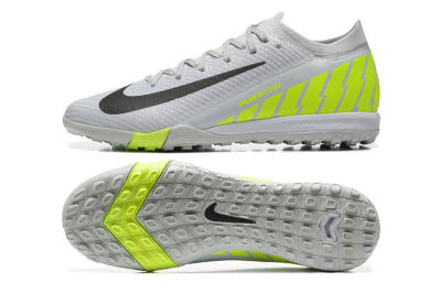 Nike Air Zoom Mercurial Vapor 16 Elite TF Low-Tops Football Shoes - Grey/Yellow/Silver