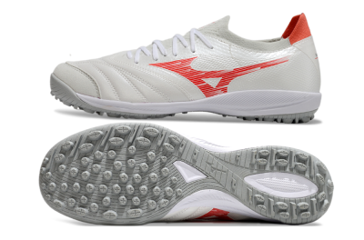 Mizuno Morelia Neo Sala TF Low-Tops Football Shoes - Grey/Red/White