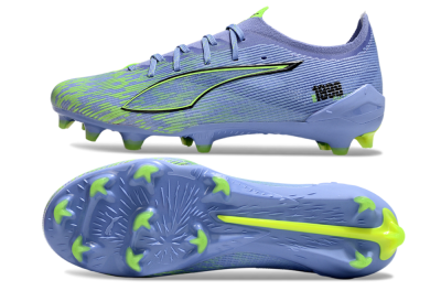 Puma Ultra 5 Ultimate FG Low-Tops Football Boots - Blue/Yellow/Black