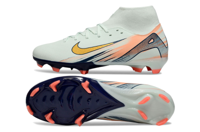 Nike Air Zoom Mercurial Superfly 10 Academy FG High-Tops Football Boots - Jade/Gold/Pink