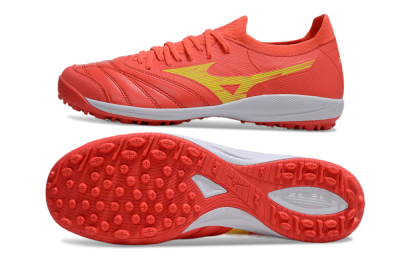 Mizuno Morelia Neo Sala TF Low-Tops Football Shoes - Red/Yellow/White