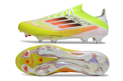 Adidas F50+ Elite Lightstrike FG Low-Tops Football Boots - Yellow/White/Black