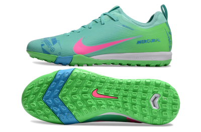 Nike Air Zoom Mercurial Vapor 16 Pro TF Low-Tops Football Shoes - Yellow/Pink/Blue