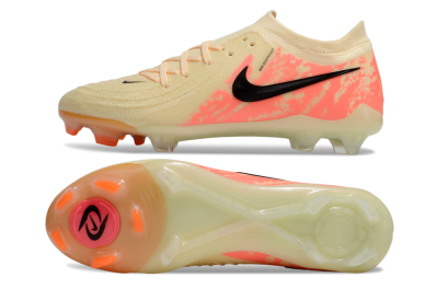 Nike Phantom Luna Elite FG Low-Tops Football Boots - Yellow/Pink/Black