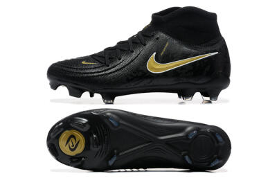 Nike Phantom Luna Elite FG High-Tops Football Boots - Black/Gold