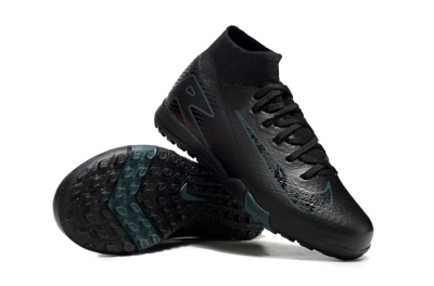 Nike Air Zoom Mercurial Superfly 10 Elite TF High-Tops Football Shoes - Black/Blue