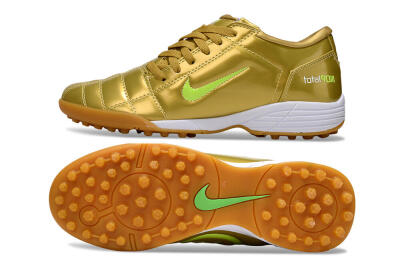 Nike Total 90 II TF Low-Tops Football Shoes - Gold/Yellow/White