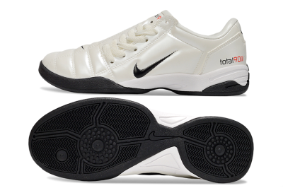 Nike Total 90 II IC Low-Tops Football Shoes - Beige/Black/White