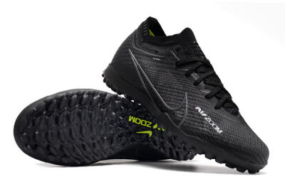 Nike Air Zoom Mercurial Vapor 16 Elite TF Low-Tops Football Shoes - Black/White/Yellow