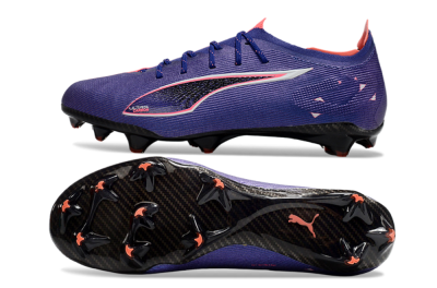 Puma Ultra 5 Ultimate FG Low-Tops Football Boots - Purple/Pink/White