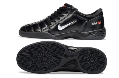 Nike Total 90 II IC Low-Tops Football Shoes - Black/White/Red