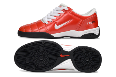 Nike Total 90 II IC Low-Tops Football Shoes - Red/White/Black