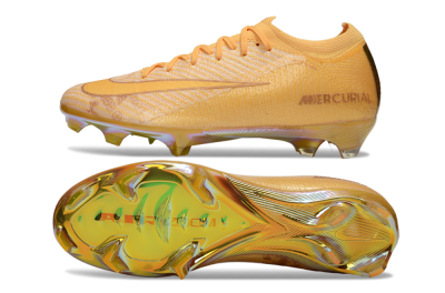 Nike Air Zoom Mercurial Vapor 16 Elite FG Low-Tops Football Boots - Gold/Gold