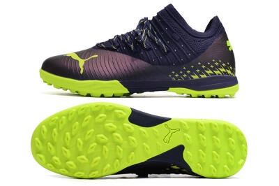Puma Future Z 1.3 Instinct TF Low-Tops Football Shoes - Black/Green