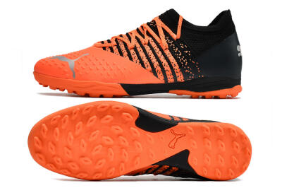 Puma Future Z 1.3 Teazer TF Low-Tops Football Shoes - Orange/Black