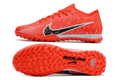 Nike Air Zoom Mercurial Vapor 15 Elidte TF Low-Tops Football Shoes - Red/Black/White