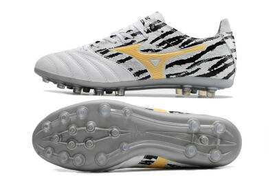 Mizuno Morelia Neo AG Low-Tops Football Boots - White/Black