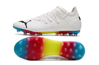 Puma Future Z 1.3 Instinct MG Low-Tops Football Boots - White/Black