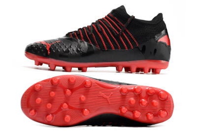 Puma Future Z 1.3 MG Low-Tops Football Boots - Black/Red