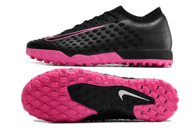 Nike Phantom Ultra Venom TF Low-Tops Football Shoes - Black/Pink