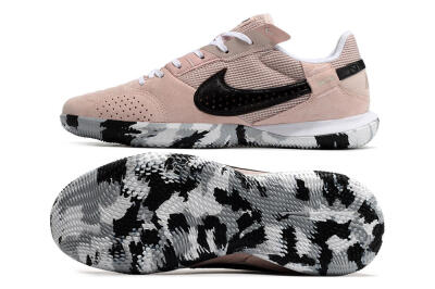 Nike Streetgato IC Low-Tops Football Shoes - Pink/Black/White