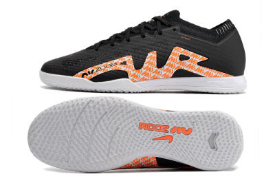 Nike Air Zoom Mercurial Vapor 15 Elite IC Low-Tops Football Shoes - Black/White/Pink