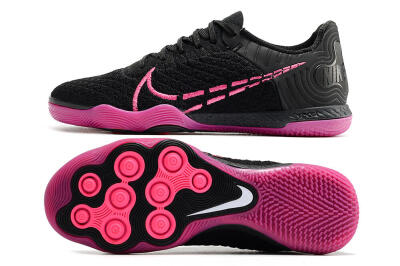 Nike Reactgato IC Low-Tops Football Shoes - Black/Pink