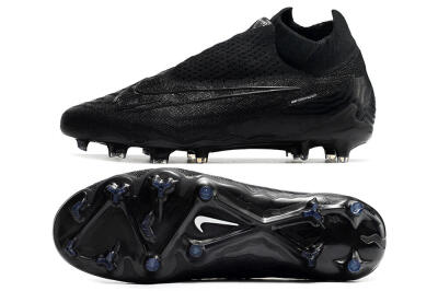 Nike Phantom GX Elite DF FG High-Tops Football Boots - Black/Black