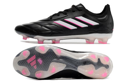 Adidas Copa Pure.1 FG Low-Tops Football Boots - Black/White/Pink