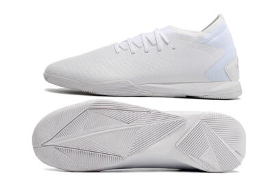 Adidas Predator Accuracy.3 IC Low-Tops Football Shoes - White/White