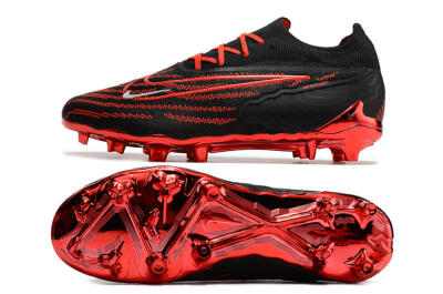 Nike Phantom GX Elite FG Low-Tops Football Boots - Black/White
