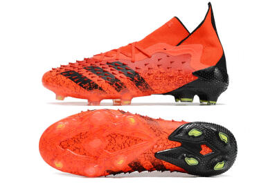 Adidas Predator Freak.1 FG High-Tops Football Boots - Red/Black