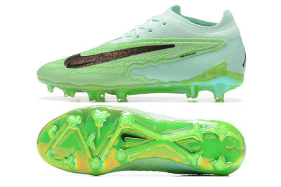 Nike Phantom GX Elite FG Low-Tops Football Boots - Green/Black