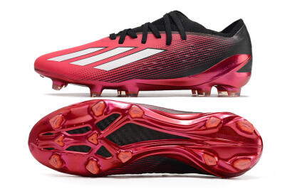 Adidas X Speedportal.1 2022 World Cup FG Low-Tops Football Boots - Red/Black