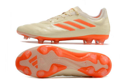 Adidas Copa Pure.1 FG Low-Tops Football Boots - Beige/Orange