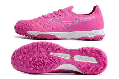 Mizuno Morelia Neo Sala β Japan TF Low-Tops Football Shoes - Pink/Blue