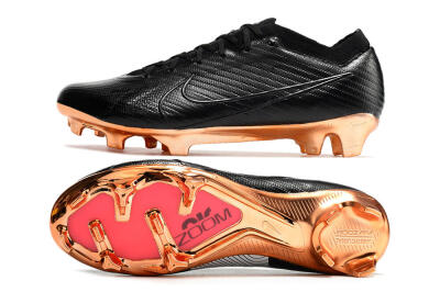 Nike Air Zoom Mercurial Vapor 15 Elite FG Low-Tops Football Boots - Black/Gold