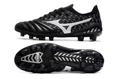 Mizuno Morelia Neo 3 Japan FG Low-Tops Football Boots - Black/White