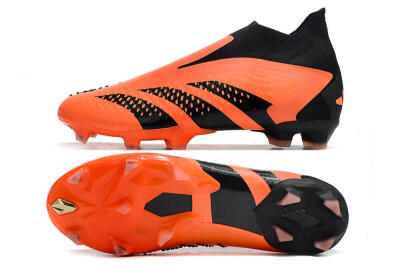 Adidas Predator Accuracy+ FG High-Tops Football Boots - Orange/Black