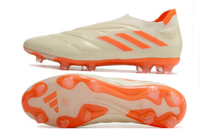 Adidas Copa Pure+ FG Low-Tops Football Boots - White/Orange